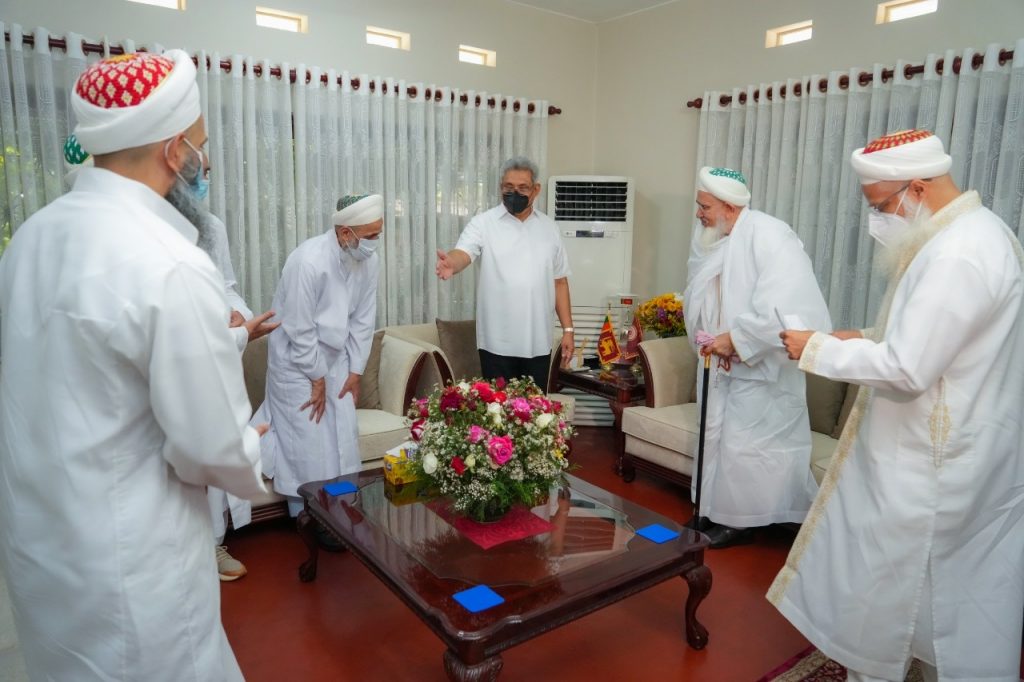 போரா சமூக தலைவர் - ஜனாதிபதி சந்திப்பு