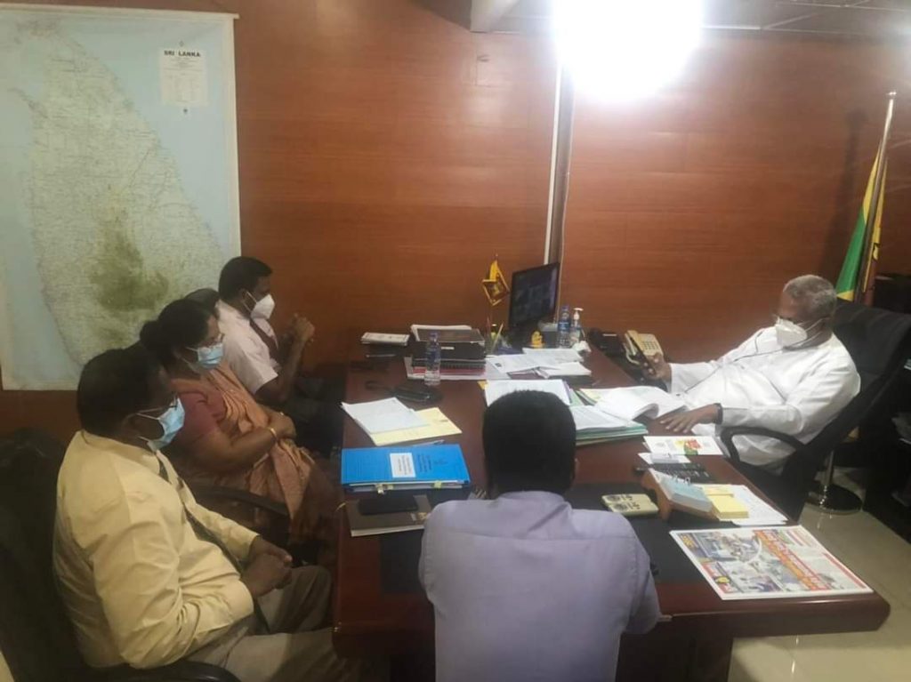 வலை உற்பத்தி விஸ்தரிப்பு தொடர்பான கலந்துரையாடல்