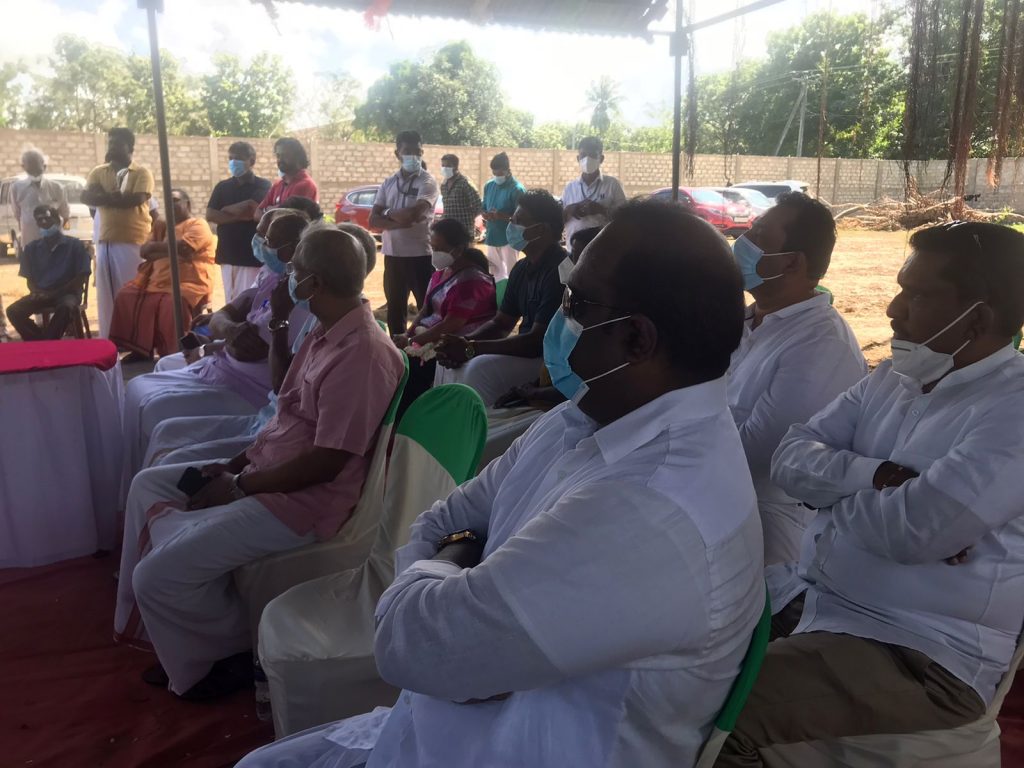 கம்பன் கலை கல்லூரிக்கான அடிக்கல் நாட்டப்பட்டது