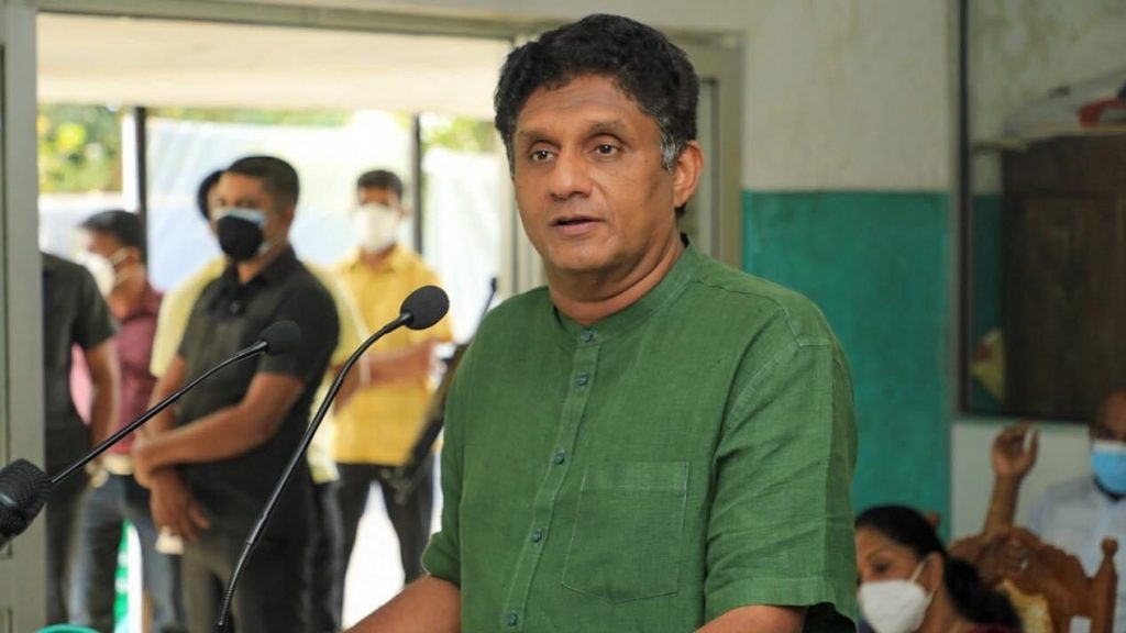 V8 இல் செல்லும் அமைச்சர்கள் மக்களை சைக்கிளில் போகட்டுமாம் - சஜித்