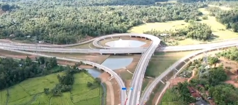 மத்திய அதிவேக சாலையின்  பகுதி திறப்பு