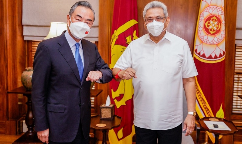 ஜனாதிபதியை சந்தித்தார் சீன வெளிவிவகார அமைச்சர்