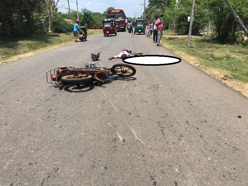 வவுனியா விபத்தில் ஒருவர் ஸதலத்தில் பலி