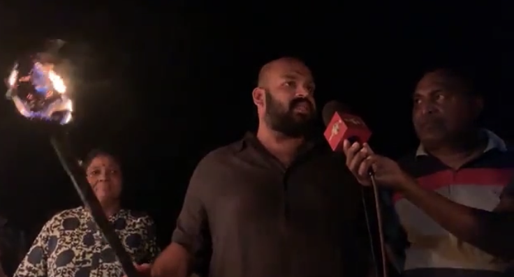 மின்தடைக்கு எதிராக நடைபெற்ற போராட்டங்கள்