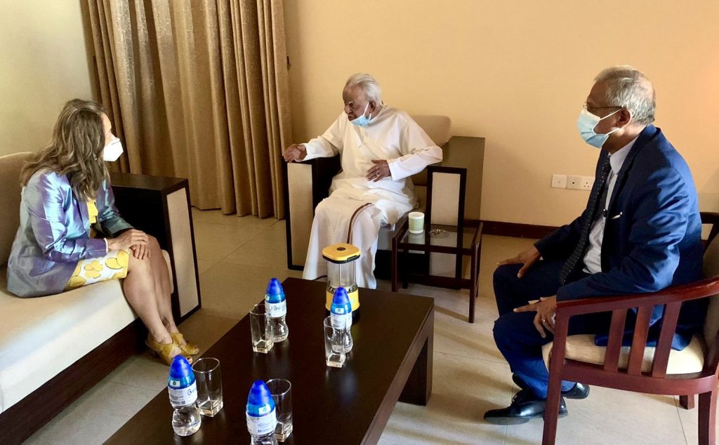 சம்மந்தன்- அமெரிக்க தூதுவர் சந்திப்பு