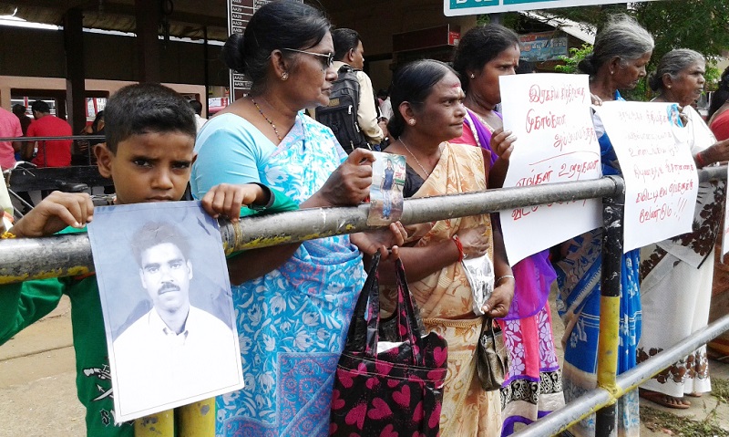 காணமல் ஆக்கப்பட்டவர்களுக்கு 1 இலட்சம் ரூபா