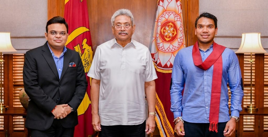 ஆசிய கிரிக்கெட் சம்மேளனத்தின் தலைவர் ஜனாதிபதியை சந்தித்தார்.