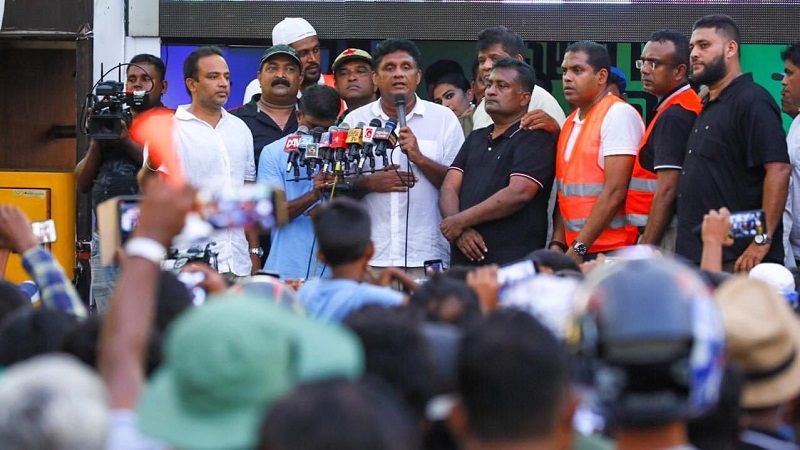 இடைக்கால அரசாங்கம் சதி. சஜித்துக்கு அச்சுறுத்தல்.