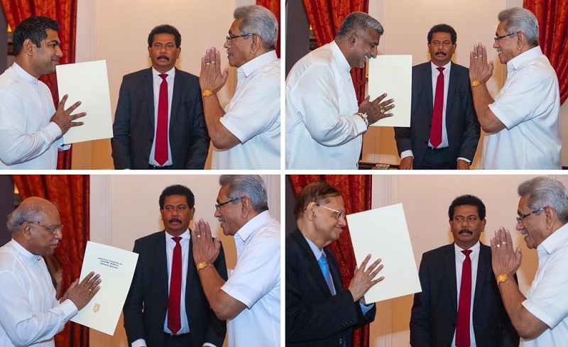 புதிய அமைச்சர் நால்வர் நியமனம்