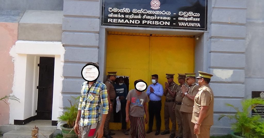 வவுனியா விளக்க மறியல் கைதிகள் சிலர் விடுதலை