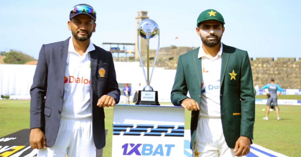 இலங்கை, பாகிஸ்தான் -  இரண்டாம் நாள் நிறைவு.