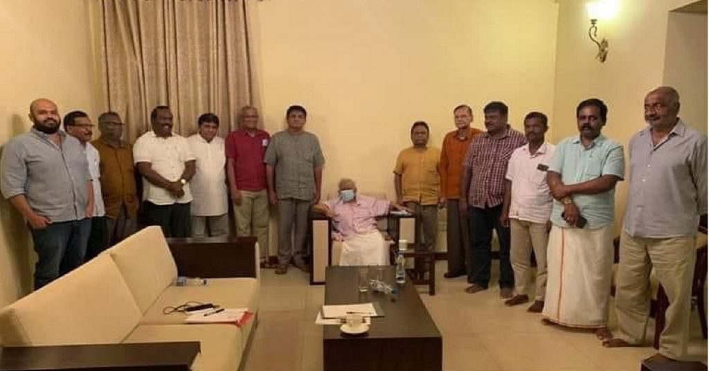 தமிழ் தேசிய கூட்டமைப்பு ஆதரவு அறிவிப்பு