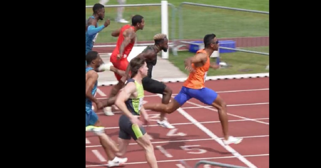 தெற்காசிய அதிவேக ஓட்ட வீரராக சாதனை படைத்த இலங்கையர்