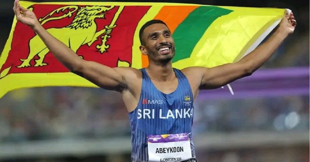 இலங்கைக்கு சாதனை பதக்கம்