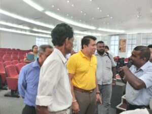 விளையாட்டு வீரர்களின் பயிற்சிகள் மற்றும் தேவைகள் தொடர்பில் விசேட கலந்துரையாடல்!