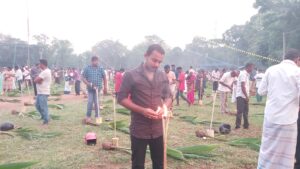 வவுனியாவில் அஞ்சலி!