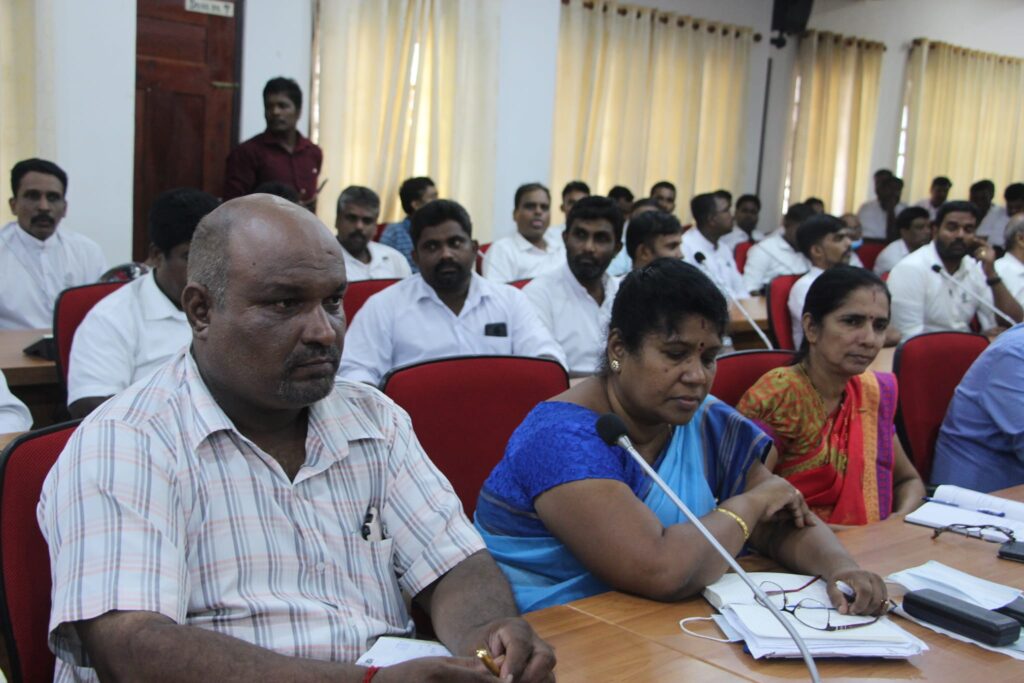 யாழ். கிராம உத்தியோகத்தர்களுடன் விசேட கலந்துரையாடல்!