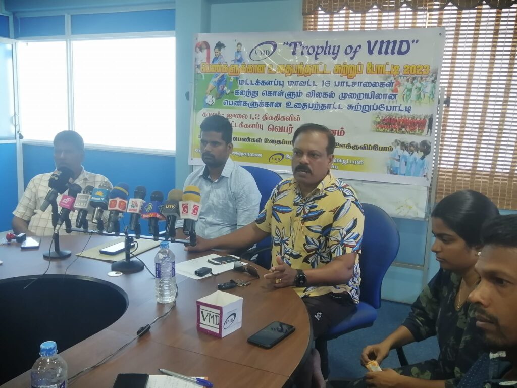 பின்தங்கிய பாடசாலைகளின் மகளிர் உதைப் பந்தாட்டத்தை ஊக்குவிக்க திட்டம்!