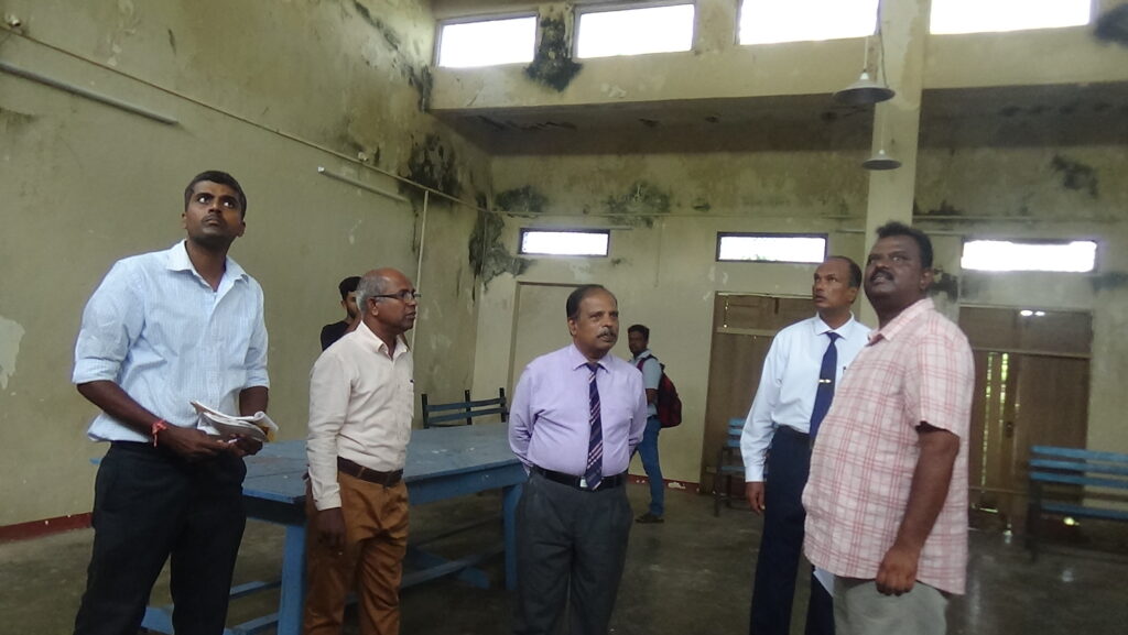 வவுனியா கல்வியியல் கல்லூரியின் வளப்பற்றாக்குறையை பார்வையிட்டார் பா.உ திலீபன்!