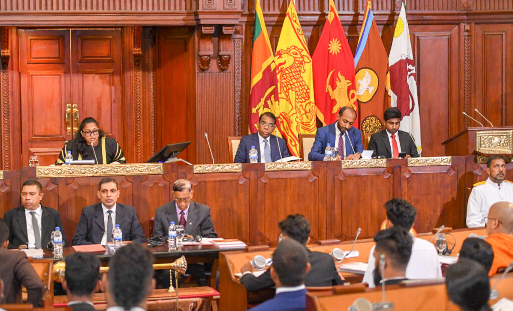 ஐந்தாவது இளைஞர் பாராளுமன்ற அமர்வு ஜனாதிபதி அலுவலகத்தில்.