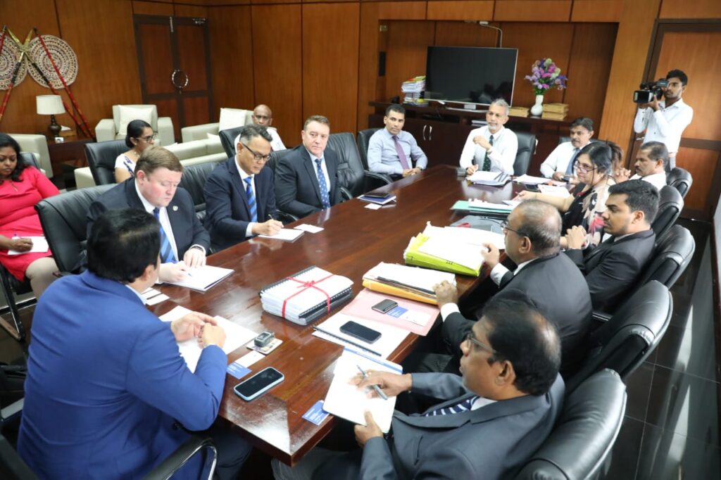 சர்வதேச ரக்பி கூட்டமைப்பு பிரதிநிதிகளிளுடன் விசேட கலந்துரையாடல்!