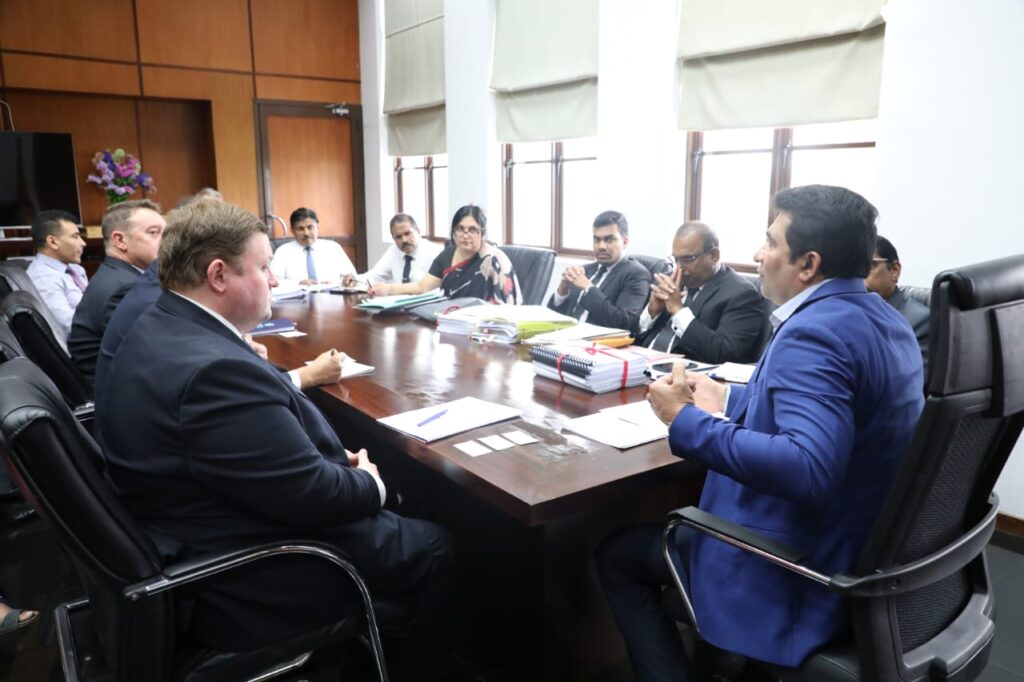 சர்வதேச ரக்பி கூட்டமைப்பு பிரதிநிதிகளிளுடன் விசேட கலந்துரையாடல்!