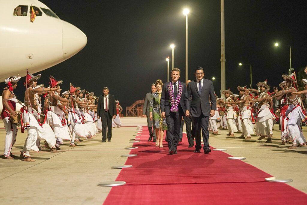 'இலங்கையின் பொருளாதார மீட்சிக்கு ஆதரவளிப்போம்' - பிரான்ஸ் ஜனாதிபதி!