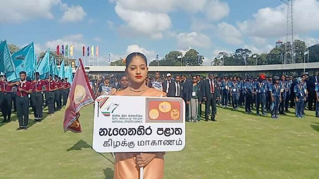 தேசிய விளையாட்டு விழா ஆரம்பம் - வடக்கின் தக்ஸிதா சாதனையுடன் தங்கப் பதக்கம்!