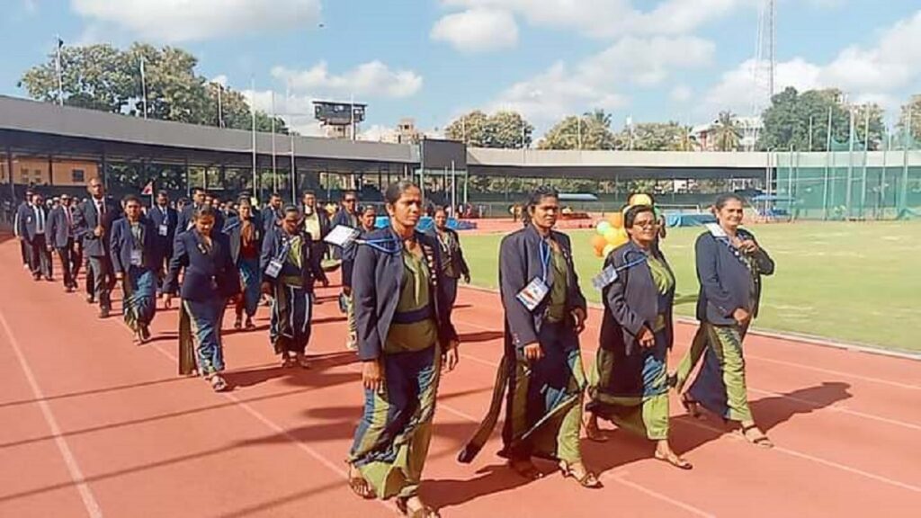 தேசிய விளையாட்டு விழா ஆரம்பம் - வடக்கின் தக்ஸிதா சாதனையுடன் தங்கப் பதக்கம்!