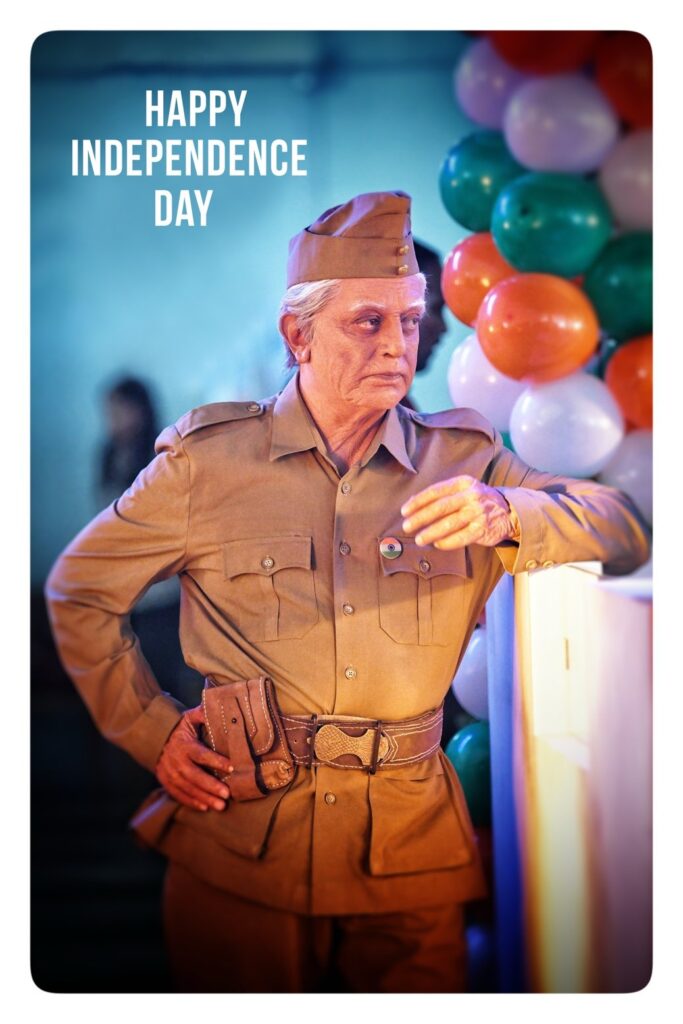 இந்தியன் 02 படத்தில் கமலின் லுக்!