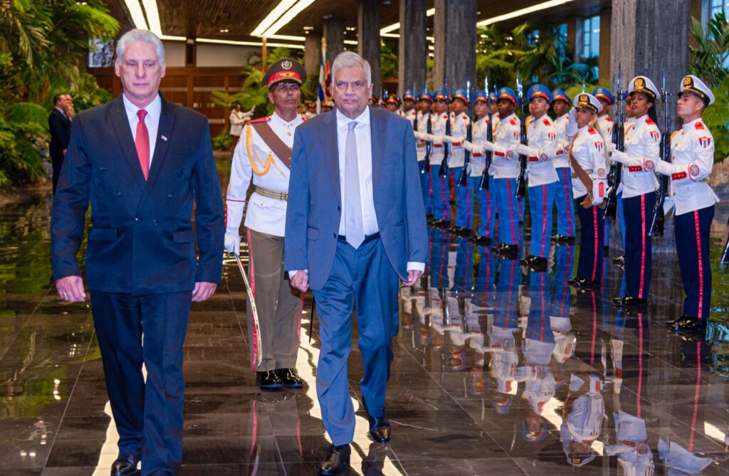 கியூபா - இலங்கை அரச தலைவர்களுக்கிடையில் சந்திப்பு!