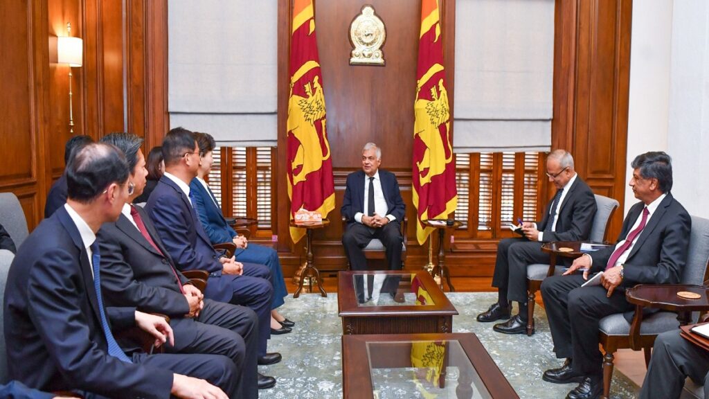 சீன ஜனாதிபதியின் விசேட பிரதிநிதிக்கும் ஜனாதிபதிக்கும் இடையில் சந்திப்பு!