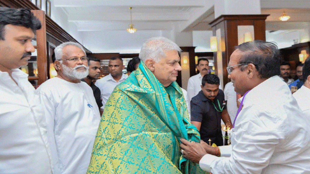 ஜனாதிபதி அலுவலகத்தில் தீபாவளி கொண்டாட்டம்!