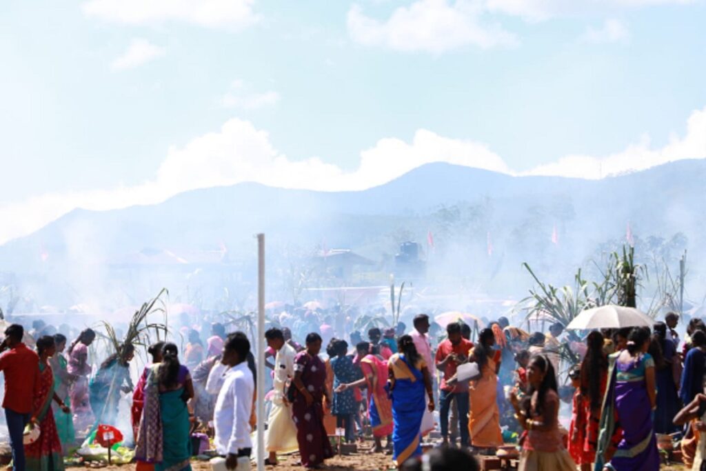 மலையகத்தில் பிரமாண்ட முறையில் தேசிய தைப்பொங்கல் விழா..!