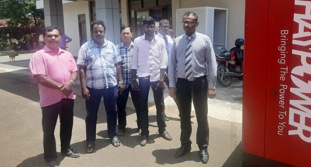 சாவகச்சேரி ஆதார வைத்தியசாலைக்கு தற்காலிக மின்பிறப்பாக்கி வழங்கி வைப்பு