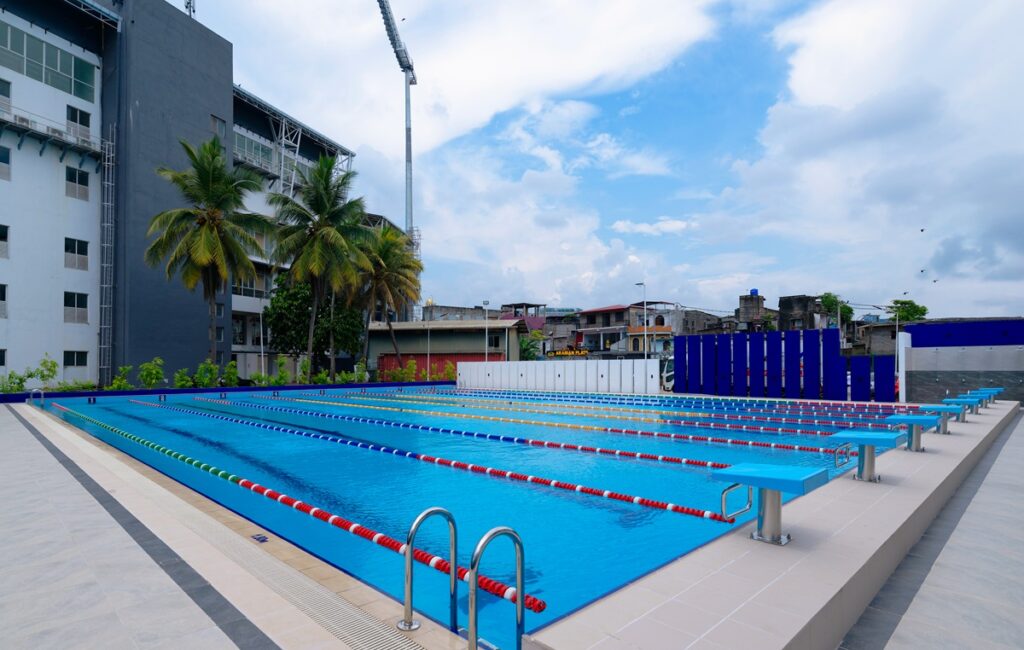 ஸ்ரீலங்கா கிரிக்கெட் நீச்சல் தடாகம் திறந்து வைக்கப்பட்டது